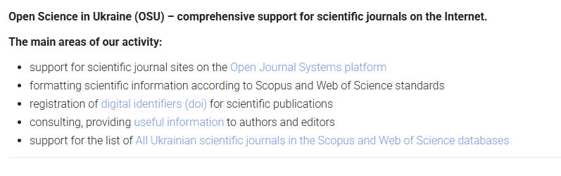 Open Science in Ukraine